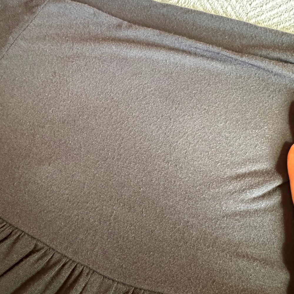 Athleta Studio Wide Leg Modal Pants Black High Rise Yoga Lounge Medium - Picture 3 of 12